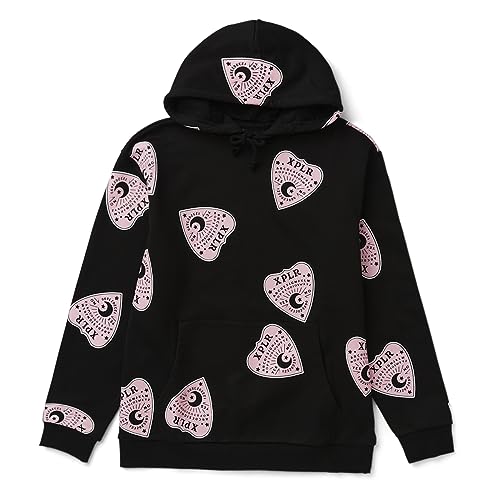 DGSGSWTT XPLR Ouija AOP Merch Hoodie Unisex Fashion Hooded Sweatshirt Kleidung, Schwarz , L von DGSGSWTT