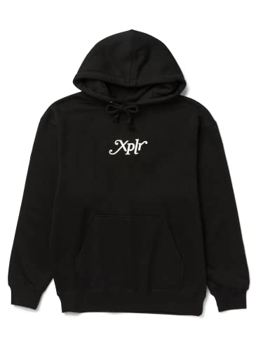 DGSGSWTT XPLR Sam and Colby Minimal Merch Hoodie Unisex Fashion Hooded Sweatshirt Kleidung, Schwarz , M von DGSGSWTT