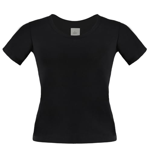 DGSHIRLDJO Damen T-Shirt Baumwolle Rundhals Oberteile Basic Kurzarm Shirts Lässige Sommer Tops Kleidung 2024 von DGSHIRLDJO