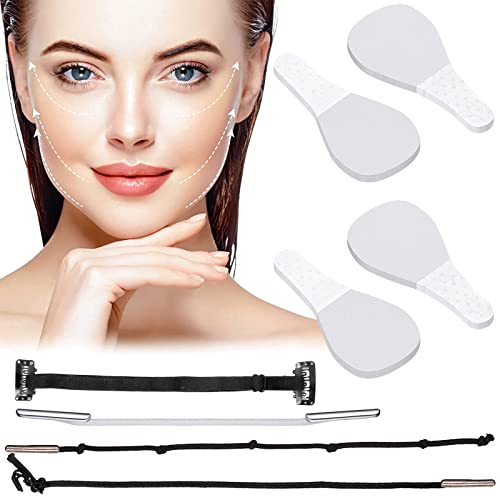 Face Lifting Tape 80 und Facelifting Tape Bänder Lifting Tapes Gesicht Gesichtslifting Strips Unsichtbare Facelift Aufkleber Facelifting Werkzeuge Dünne Gesichtsaufkleber Face Lifting von DGUSO