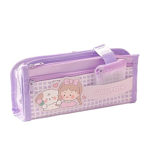 DHAEY Niedliches Federmäppchen, Kawaii-Briefpapier, großes Fassungsvermögen, Federmäppchen, Schulbedarf, Trousse-Federmäppchen for Mädchen (Size : 4) von DHAEY