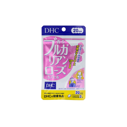 DHC - Fragrant Bulgarian Rose Capsules 20 Days Supply - 40 tablets von DHC