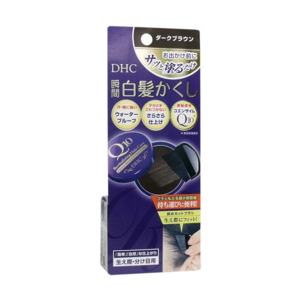 DHC - Q10 Quick Gray Hair Cover - 4.5g - Dark Brown von DHC