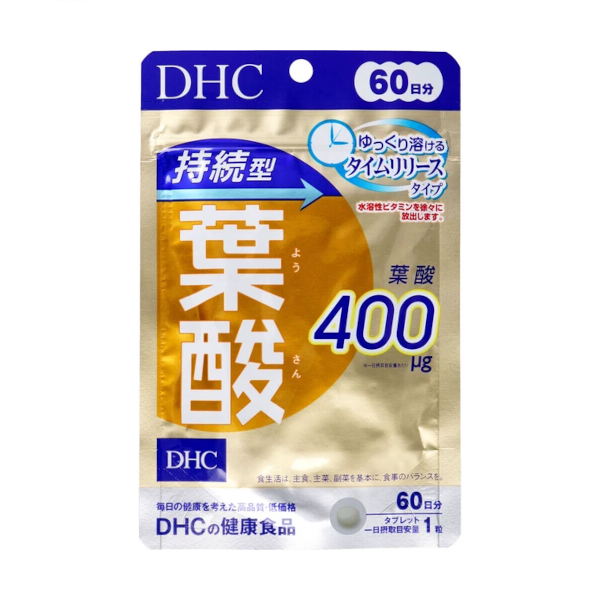DHC - Sustained Release Folic Acid 60 Days Supply - 60 tablets von DHC