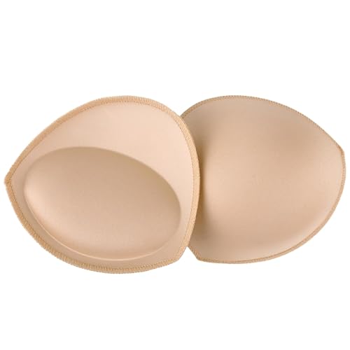 Gobraless Push Up Pads, Atmungsaktiv Super Push Up Bikini, Unsichtbar Push Up BH Extreme für Kleine Brüste Super Push Up BH, Bikini Push Up Einlagen BH Einlagen Push Up für Bikini Sport BH von DHFUCNKO