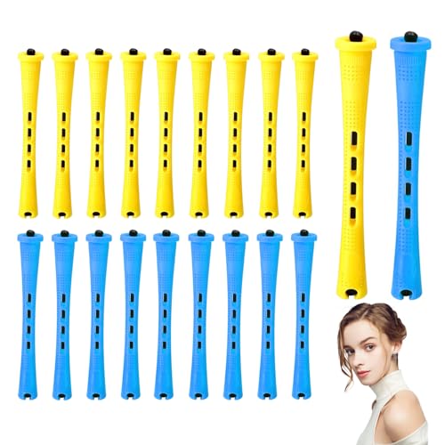 DHWEKU 20 Stück Kleine Dauerwellen Wickler,Dauerwellen Set, Lockenwickler Klein, Hair Rollers für Frauen, Lockenwickler Kurze Haare für Natürliche Haare Lange Kurze Haare Styling Tool DHWEKU 20 Stück Kleine Dauerwellen Wickler,Dauerwellen Set, Lockenwickler Klein, Hair Rollers für Frauen, Lockenwickler Kurze Haare für Natürliche Haare Lange Kurze Haare Styling Tool von DHWEKU