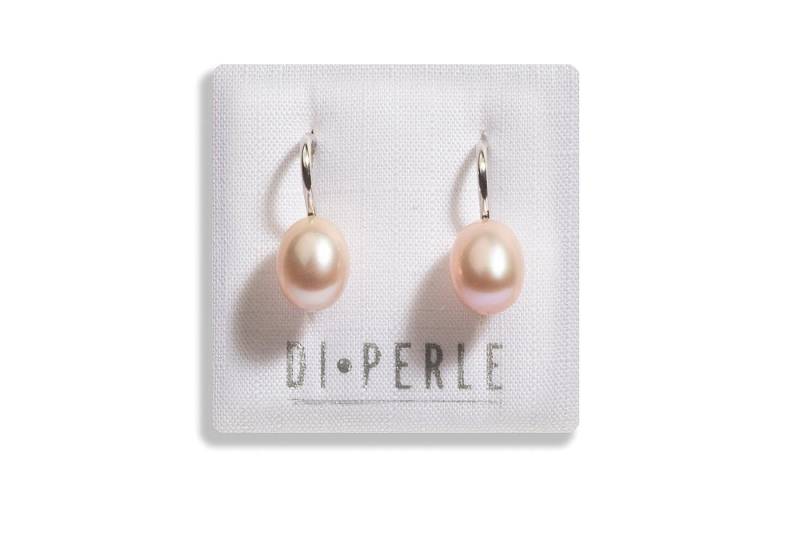 Adelia´s Paar Ohrhänger Damen Perlenschmuck 925 Silber Süsswasser Perlen Ohrhänger, Damen Perlenschmuck von Adelia´s