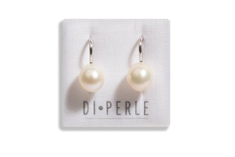 Adelia´s Paar Ohrhänger Damen Perlenschmuck 925 Silber Süsswasser Perlen Ohrhänger, Damen Perlenschmuck von Adelia´s