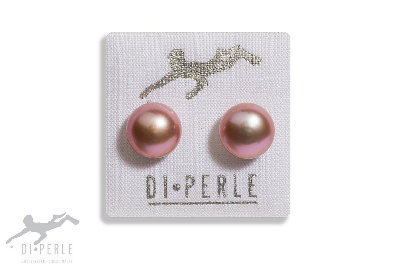 Adelia´s Paar Ohrstecker Damen Perlenschmuck 925 Silber Süsswasser Perlen Ohrstecker, Damen Perlenschmuck von Adelia´s