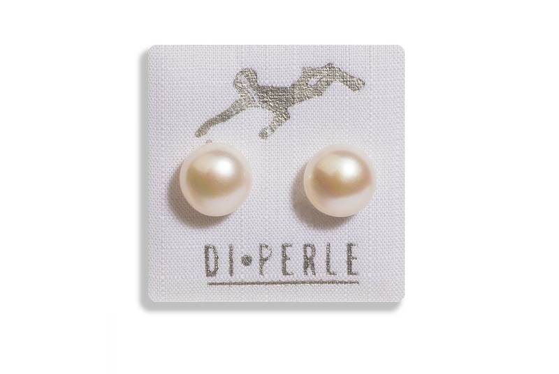 Adelia´s Paar Ohrstecker Damen Perlenschmuck 925 Silber Süsswasser Perlen Ohrstecker, Damen Perlenschmuck von Adelia´s