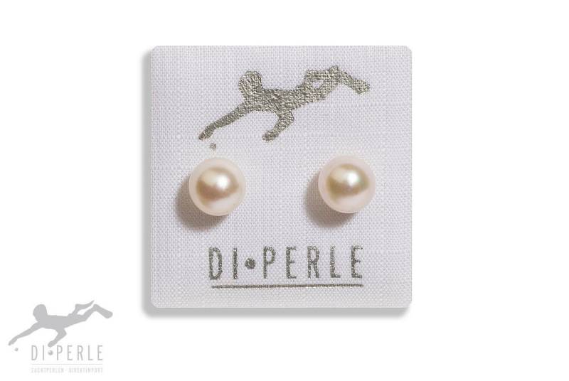 Adelia´s Paar Ohrstecker Damen Perlenschmuck 585 Gelbgold Akoya Perlen Ohrstecker, Damen Perlenschmuck von Adelia´s