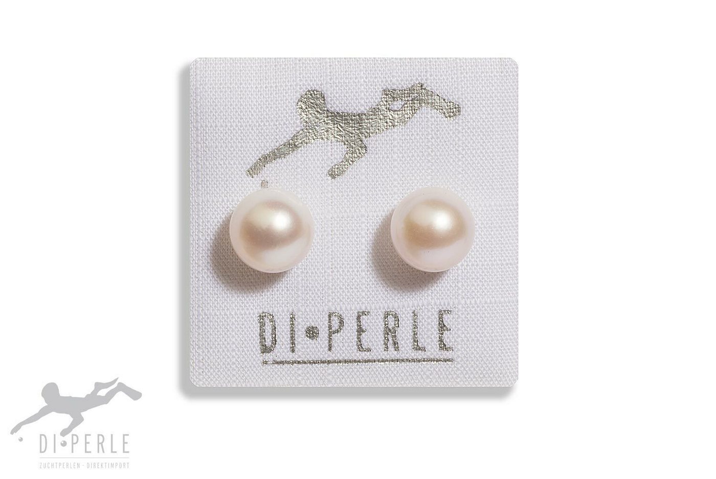 Adelia´s Paar Ohrstecker Damen Perlenschmuck 585 Gelbgold Akoya Perlen Ohrstecker, Damen Perlenschmuck von Adelia´s