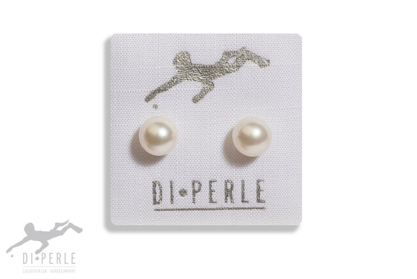 Adelia´s Paar Ohrstecker Damen Perlenschmuck 585 Gelbgold Akoya Perlen Ohrstecker, Damen Perlenschmuck von Adelia´s