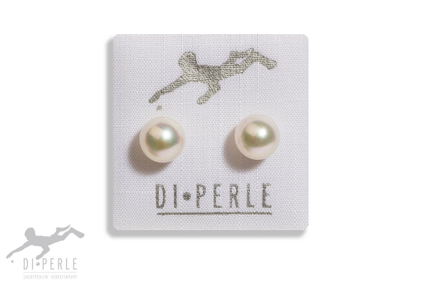Adelia´s Paar Ohrstecker Damen Perlenschmuck 585 Gelbgold Akoya Perlen Ohrstecker, Damen Perlenschmuck von Adelia´s