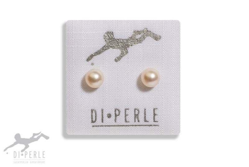Adelia´s Paar Ohrstecker Damen Perlenschmuck 585 Gelbgold Akoya Perlen Ohrstecker, Damen Perlenschmuck von Adelia´s