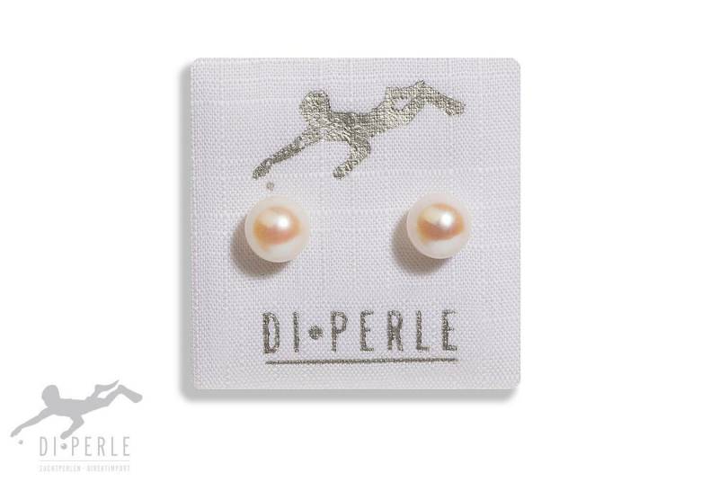 Adelia´s Paar Ohrstecker Damen Perlenschmuck 585 Gelbgold Akoya Perlen Ohrstecker, Damen Perlenschmuck von Adelia´s