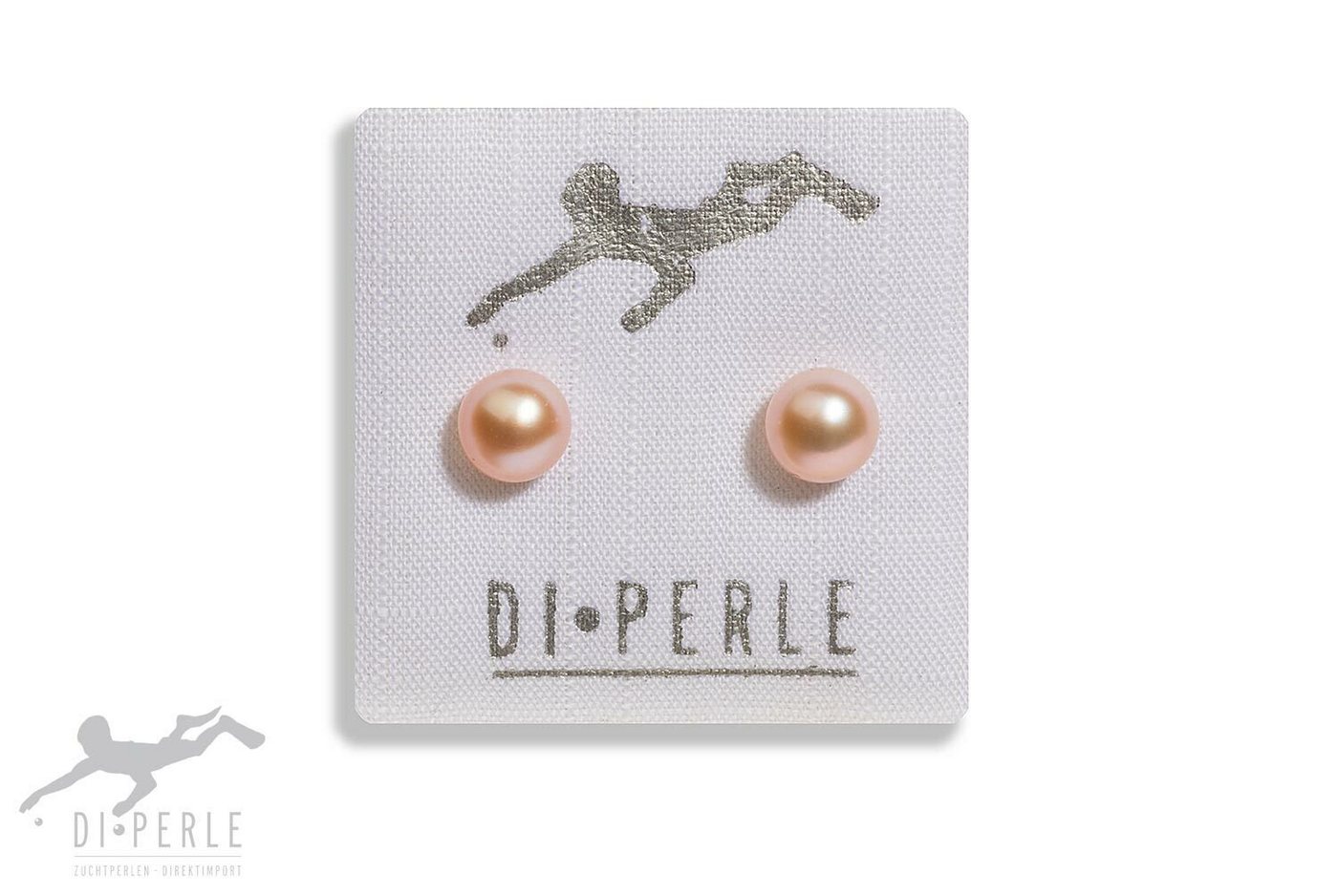 Adelia´s Paar Ohrstecker Damen Perlenschmuck 585 Gelbgold Süsswasser Perlen Ohrstecker, Damen Perlenschmuck von Adelia´s