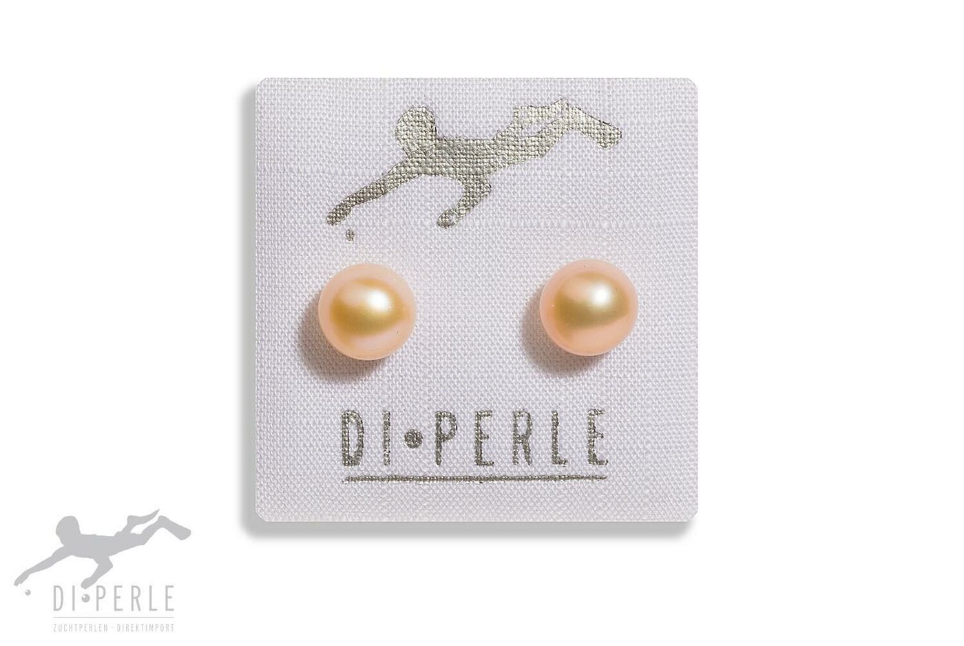 Adelia´s Paar Ohrstecker Damen Perlenschmuck 585 Gelbgold Süsswasser Perlen Ohrstecker, Damen Perlenschmuck von Adelia´s