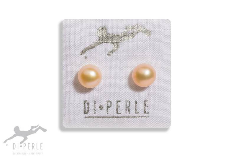 Adelia´s Paar Ohrstecker Damen Perlenschmuck 585 Gelbgold Süsswasser Perlen Ohrstecker, Damen Perlenschmuck von Adelia´s