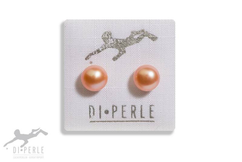 Adelia´s Paar Ohrstecker Damen Perlenschmuck 585 Gelbgold Süsswasser Perlen Ohrstecker, Damen Perlenschmuck von Adelia´s