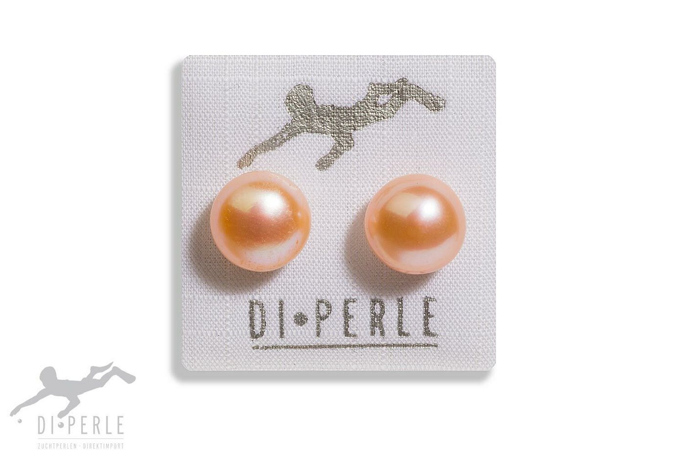 Adelia´s Paar Ohrstecker Damen Perlenschmuck 585 Gelbgold Süsswasser Perlen Ohrstecker, Damen Perlenschmuck von Adelia´s