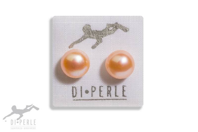 Adelia´s Paar Ohrstecker Damen Perlenschmuck 585 Gelbgold Süsswasser Perlen Ohrstecker, Damen Perlenschmuck von Adelia´s