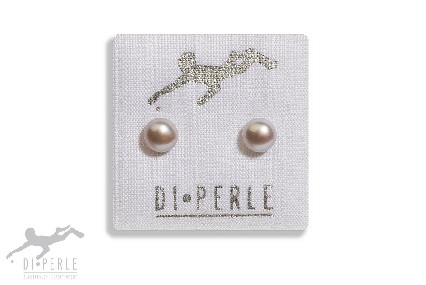 Adelia´s Paar Ohrstecker Damen Perlenschmuck 585 Gelbgold Süsswasser Perlen Ohrstecker, Damen Perlenschmuck von Adelia´s