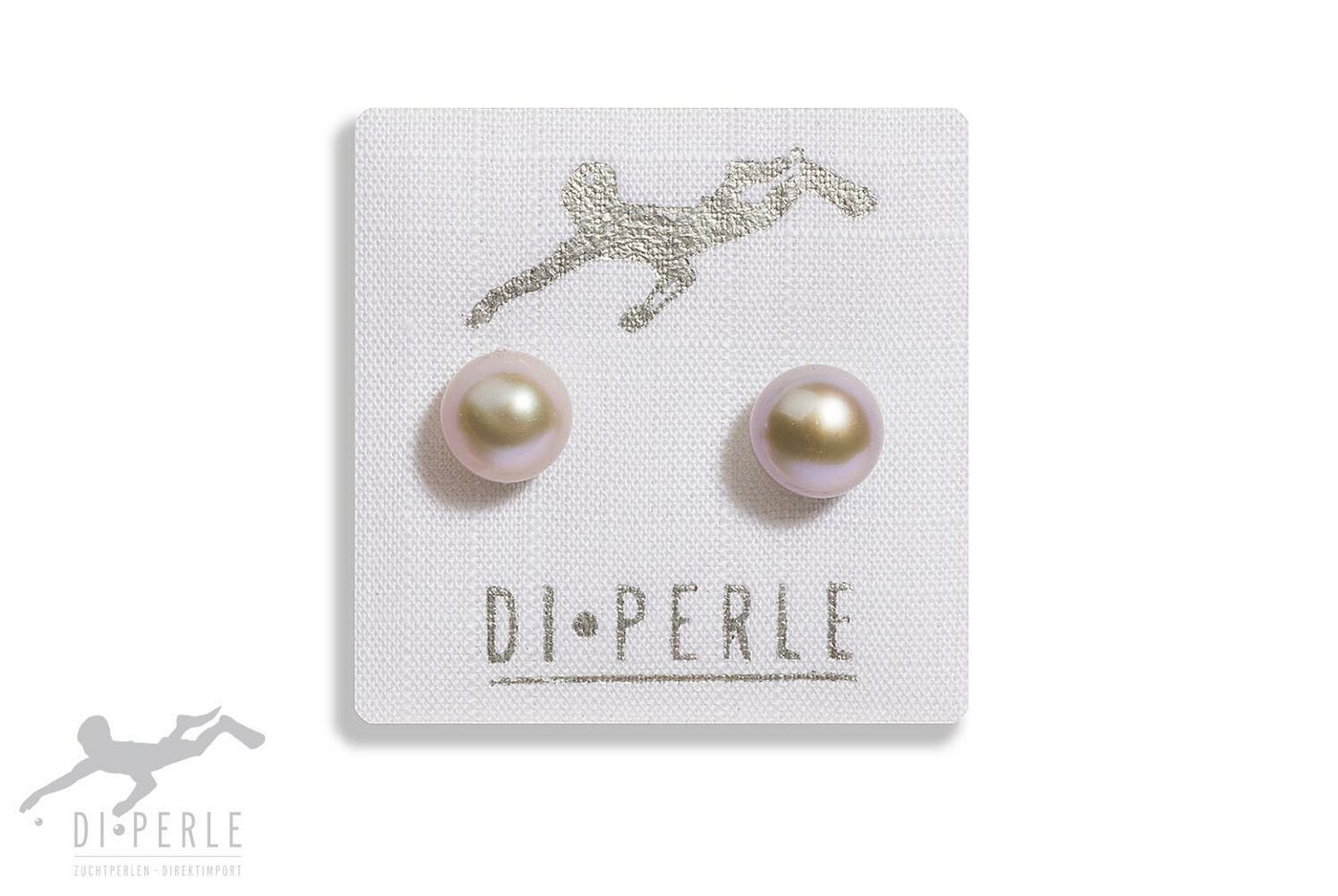 Adelia´s Paar Ohrstecker Damen Perlenschmuck 585 Gelbgold Süsswasser Perlen Ohrstecker, Damen Perlenschmuck von Adelia´s