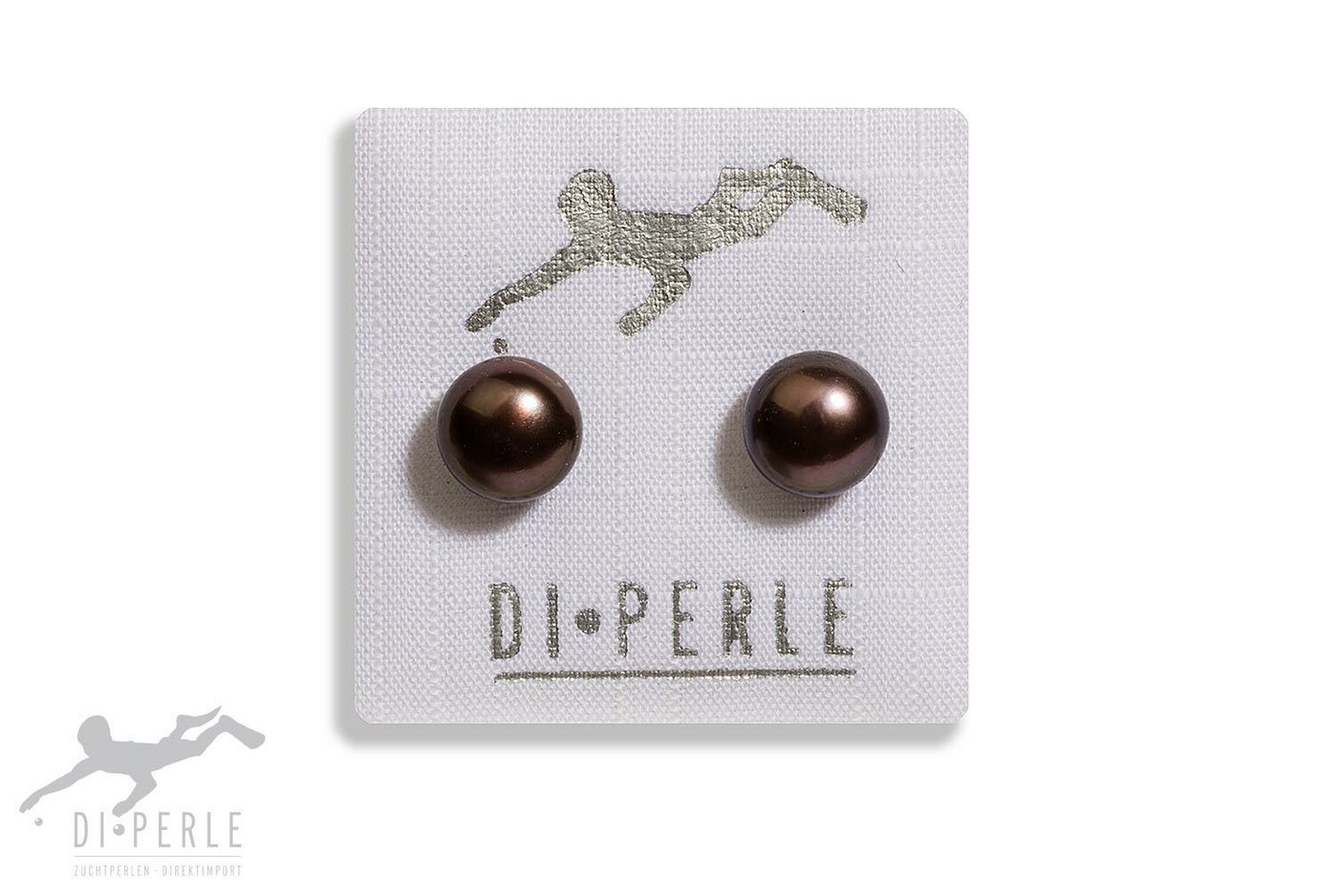 Adelia´s Paar Ohrstecker Damen Perlenschmuck 585 Gelbgold Süsswasser Perlen Ohrstecker, Damen Perlenschmuck von Adelia´s