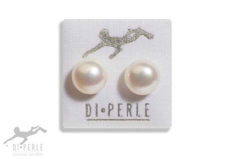 Adelia´s Paar Ohrstecker Damen Perlenschmuck 585 Gelbgold Süsswasser Perlen Ohrstecker, Damen Perlenschmuck von Adelia´s