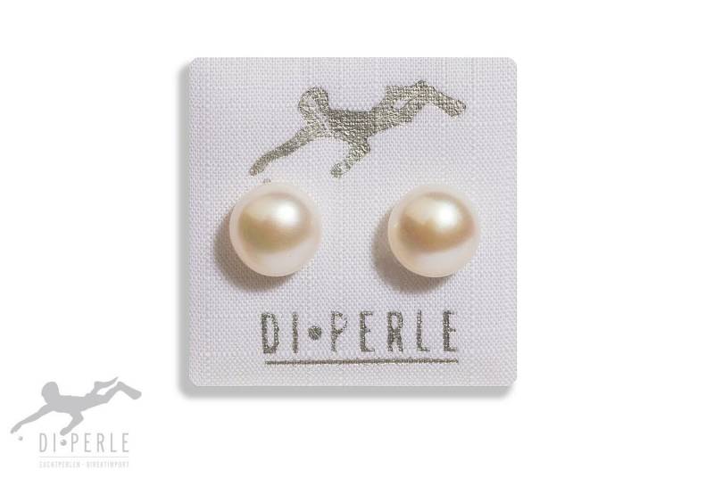 Adelia´s Paar Ohrstecker Damen Perlenschmuck 585 Gelbgold Süsswasser Perlen Ohrstecker, Damen Perlenschmuck von Adelia´s