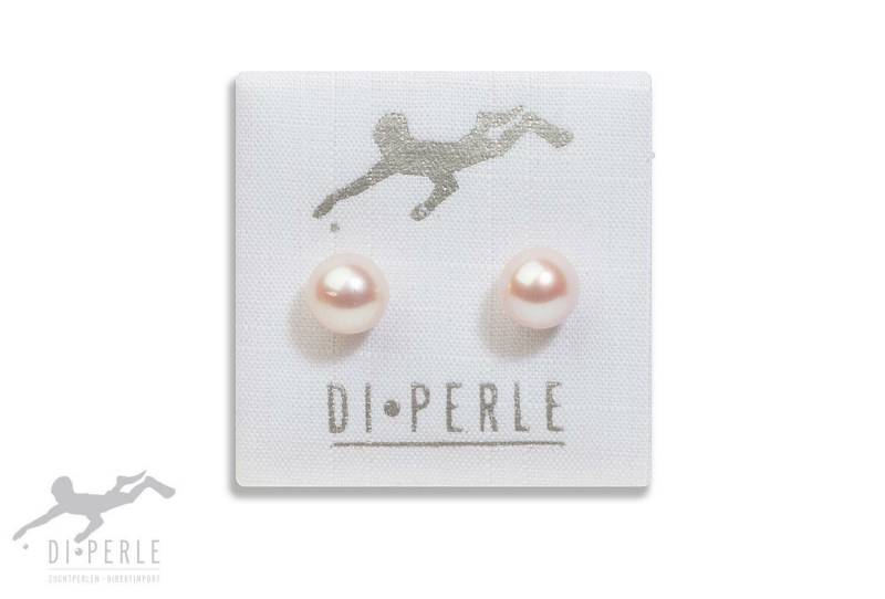 Adelia´s Paar Ohrstecker Damen Perlenschmuck 925 Silber Süsswasser Perlen Ohrstecker, Damen Perlenschmuck von Adelia´s
