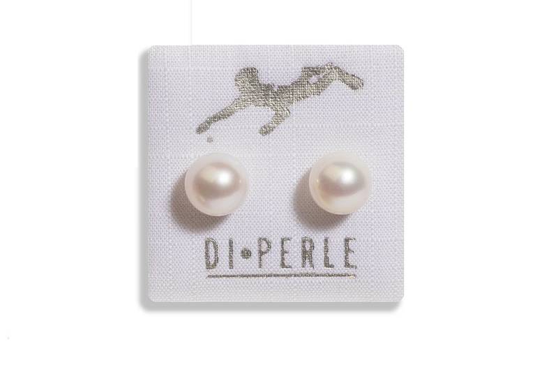 Adelia´s Paar Ohrstecker Damen Perlenschmuck 925 Silber Süsswasser Perlen Ohrstecker, Damen Perlenschmuck von Adelia´s