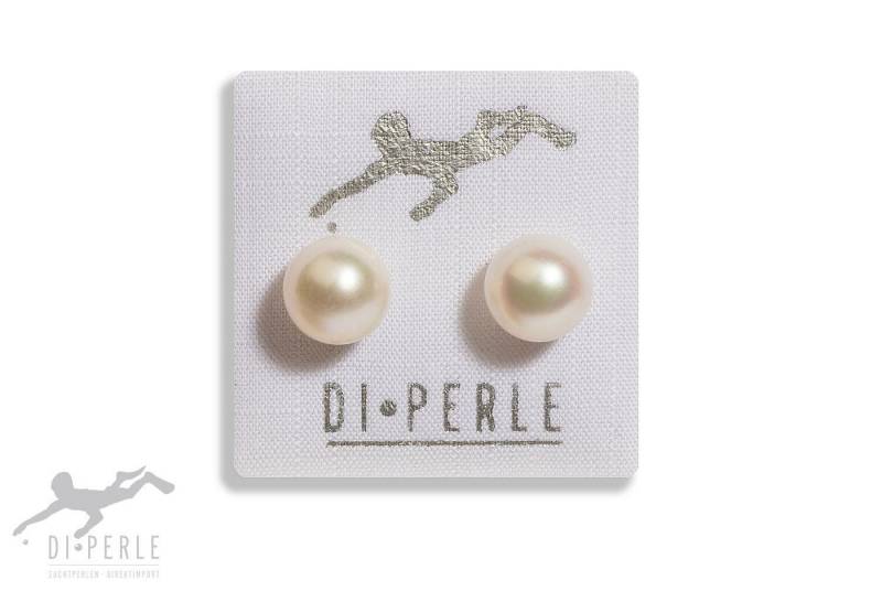 Adelia´s Paar Ohrstecker Damen Perlenschmuck 925 Silber Süsswasser Perlen Ohrstecker, Damen Perlenschmuck von Adelia´s