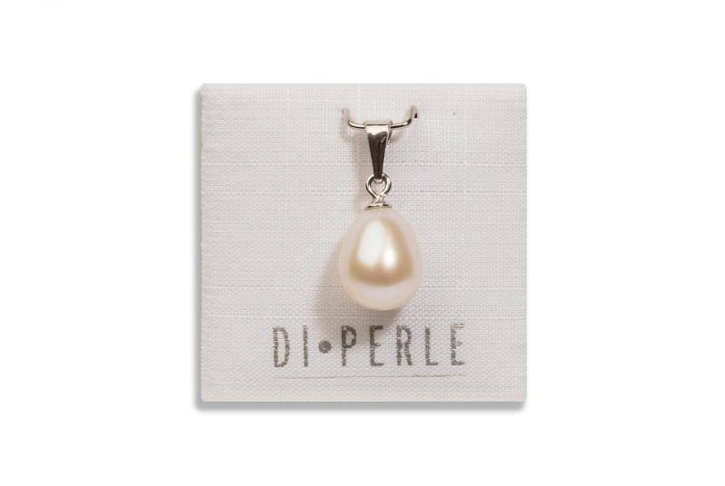 Adelia´s Perlenanhänger Damen Perlenschmuck 925 Silber Süsswasser Perlen Anhänger, Damen Perlenschmuck von Adelia´s