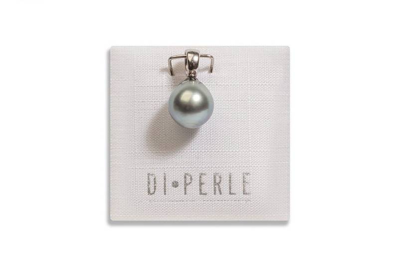 Adelia´s Perlenanhänger Damen Perlenschmuck 925 Silber Tahiti Perlen Anhänger, Damen Perlenschmuck von Adelia´s