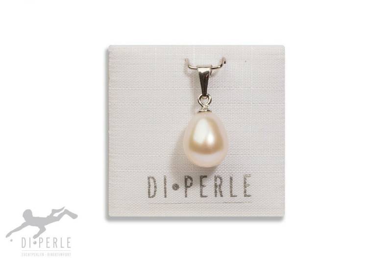 Adelia´s Perlenanhänger Damen Perlenschmuck 925 Silber Süsswasser Perlen Anhänger, Damen Perlenschmuck von Adelia´s