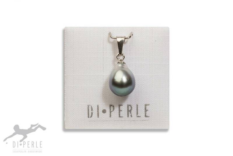 Adelia´s Perlenanhänger Damen Perlenschmuck 925 Silber Tahiti Perlen Anhänger, Damen Perlenschmuck von Adelia´s