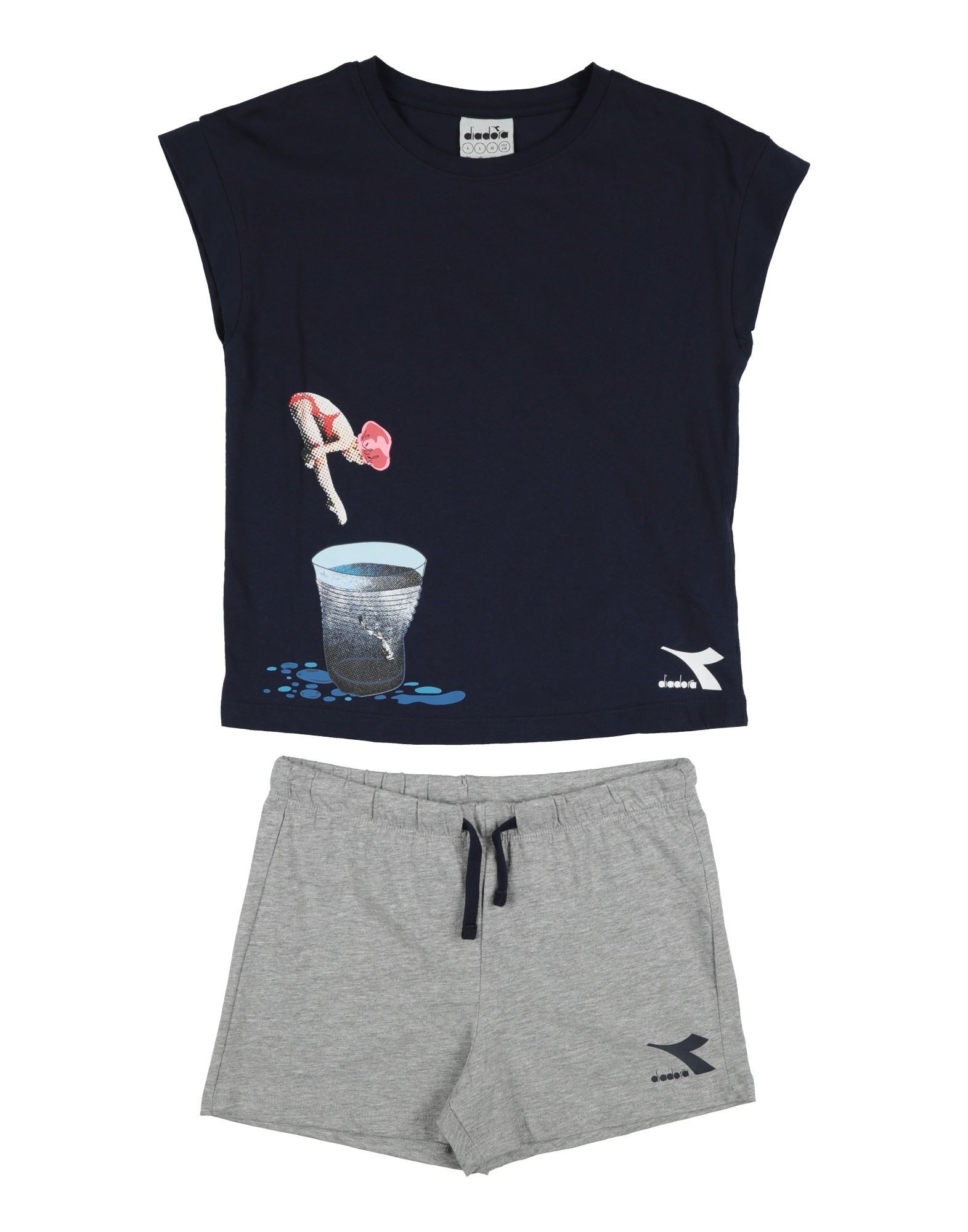 DIADORA Kombi-set Kinder Marineblau DIADORA Kombi-set Kinder Marineblau von DIADORA