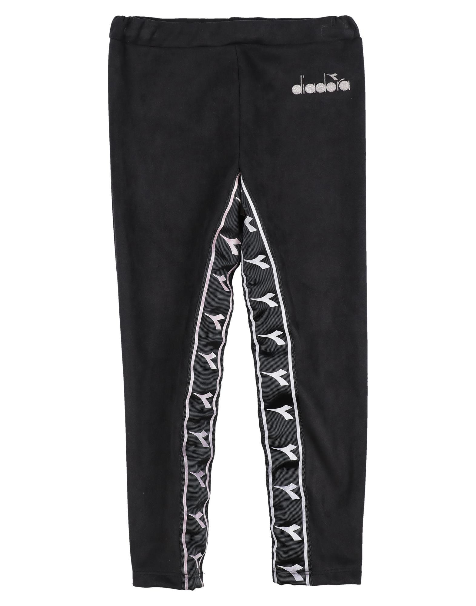 DIADORA Leggings Kinder Schwarz von DIADORA