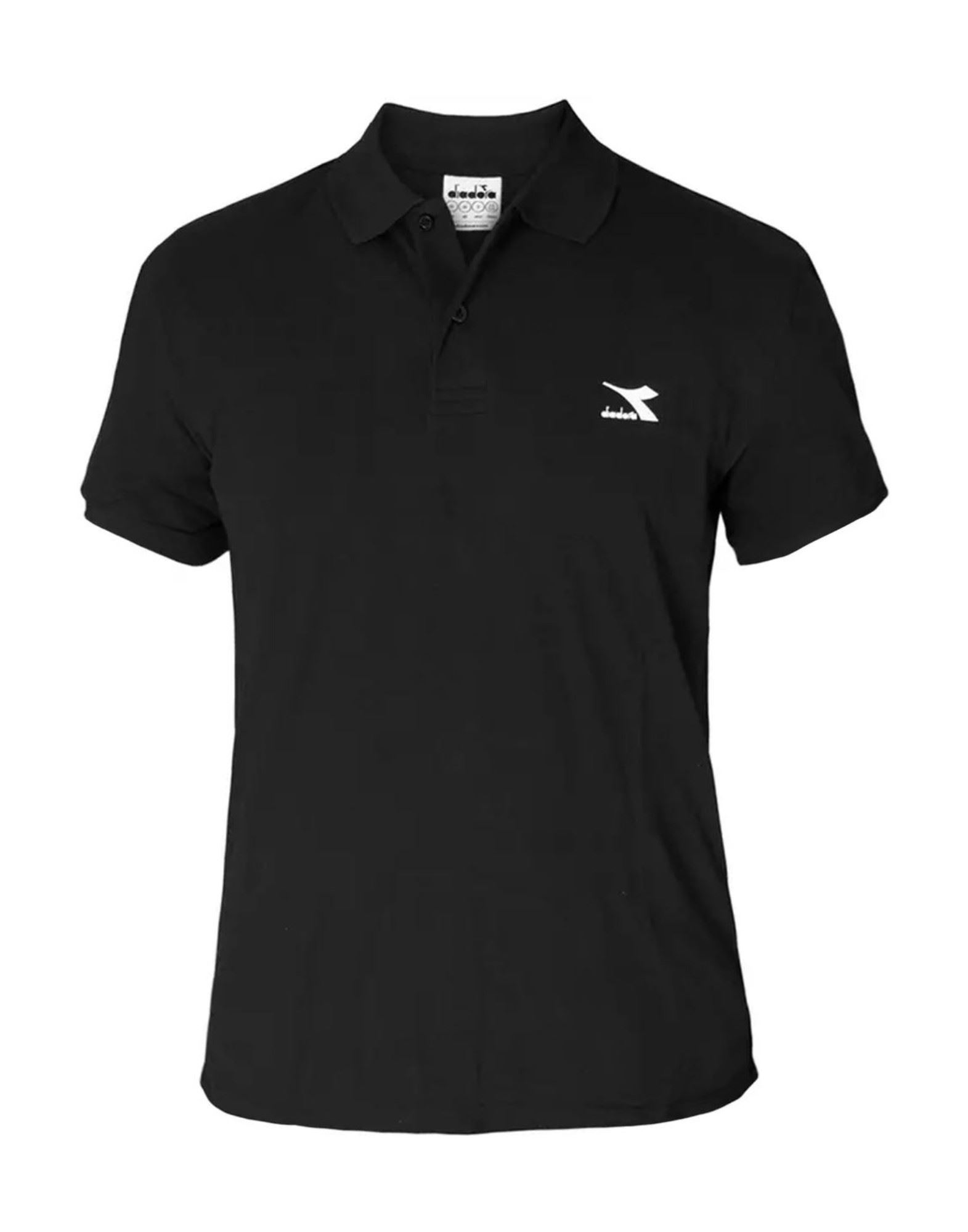 DIADORA Poloshirt Herren Schwarz von DIADORA