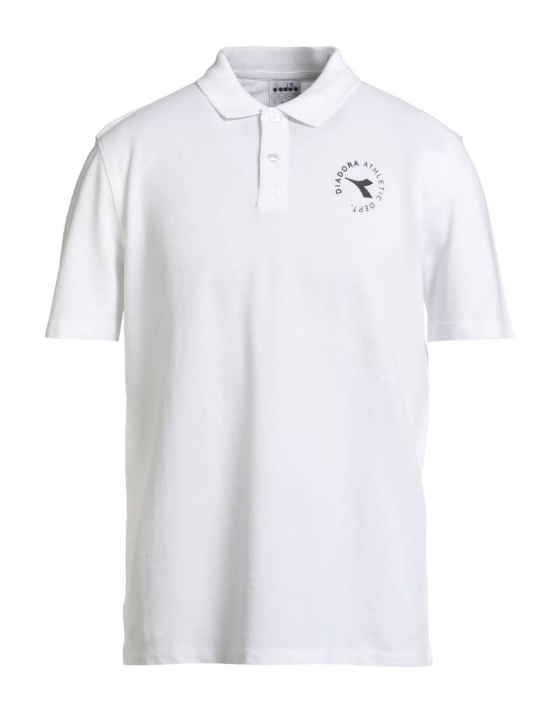 DIADORA Poloshirt Herren Weiß von DIADORA