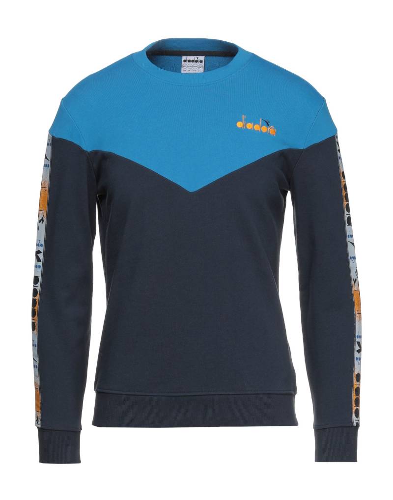 DIADORA Sweatshirt Herren Blau von DIADORA
