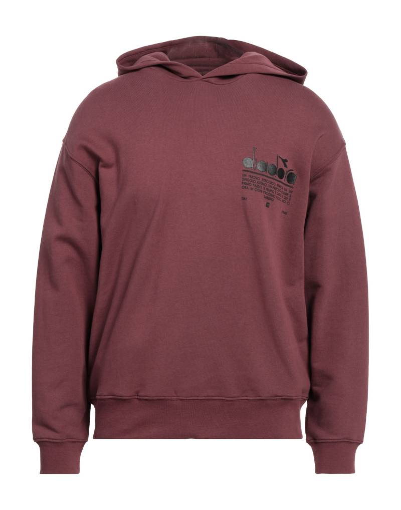 DIADORA Sweatshirt Herren Bordeaux von DIADORA