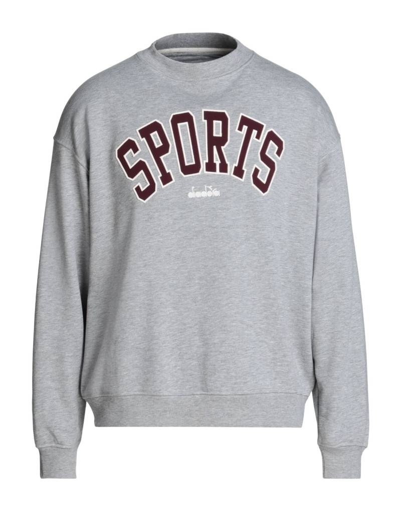 DIADORA Sweatshirt Herren Grau von DIADORA