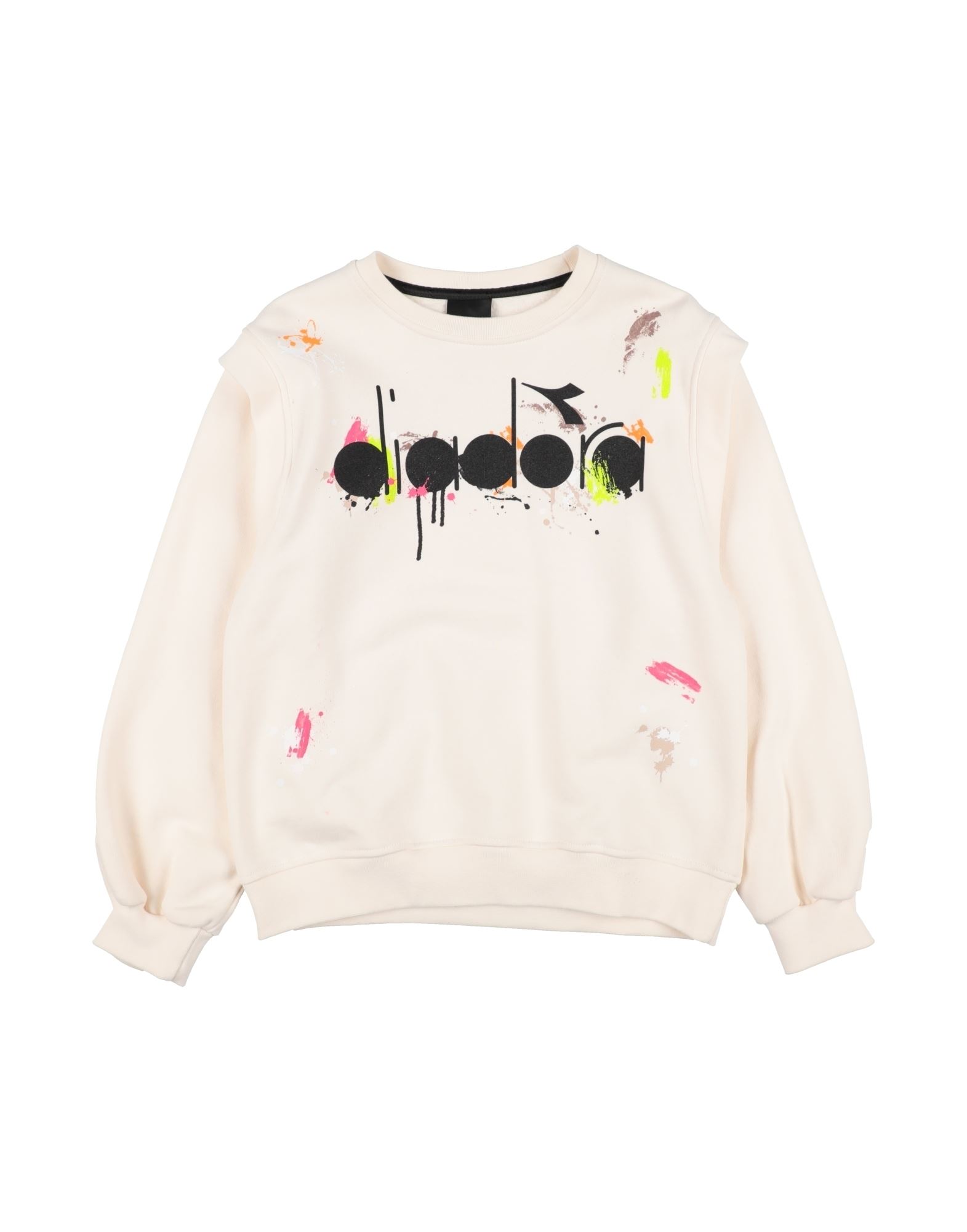 DIADORA Sweatshirt Kinder Elfenbein von DIADORA