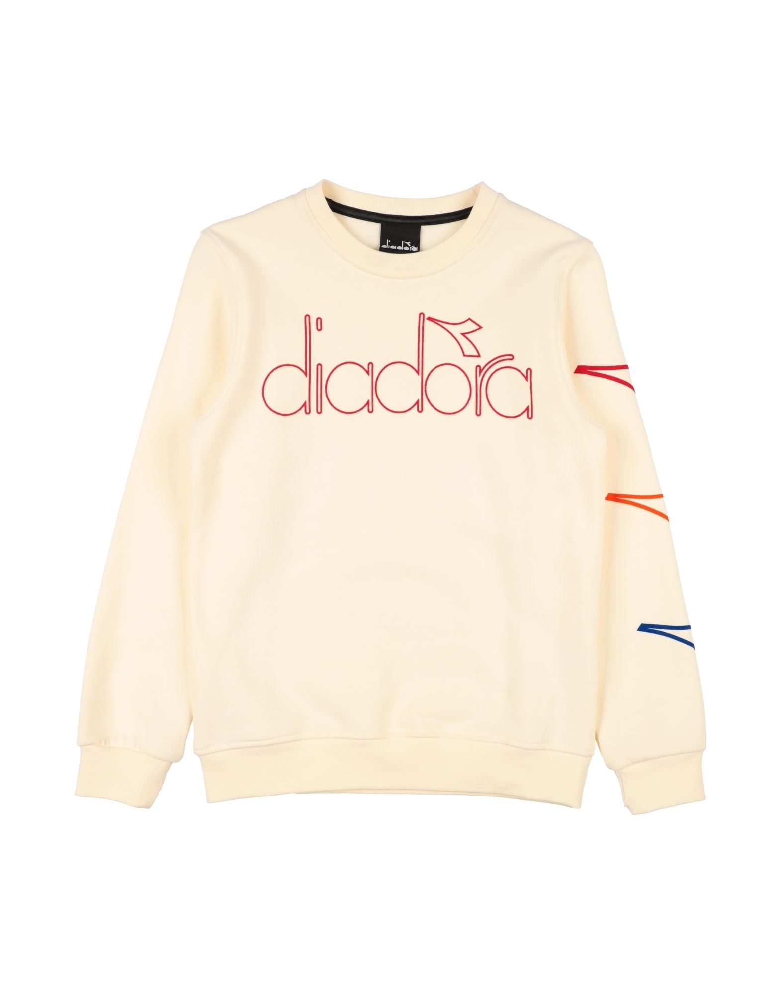 DIADORA Sweatshirt Kinder Elfenbein von DIADORA