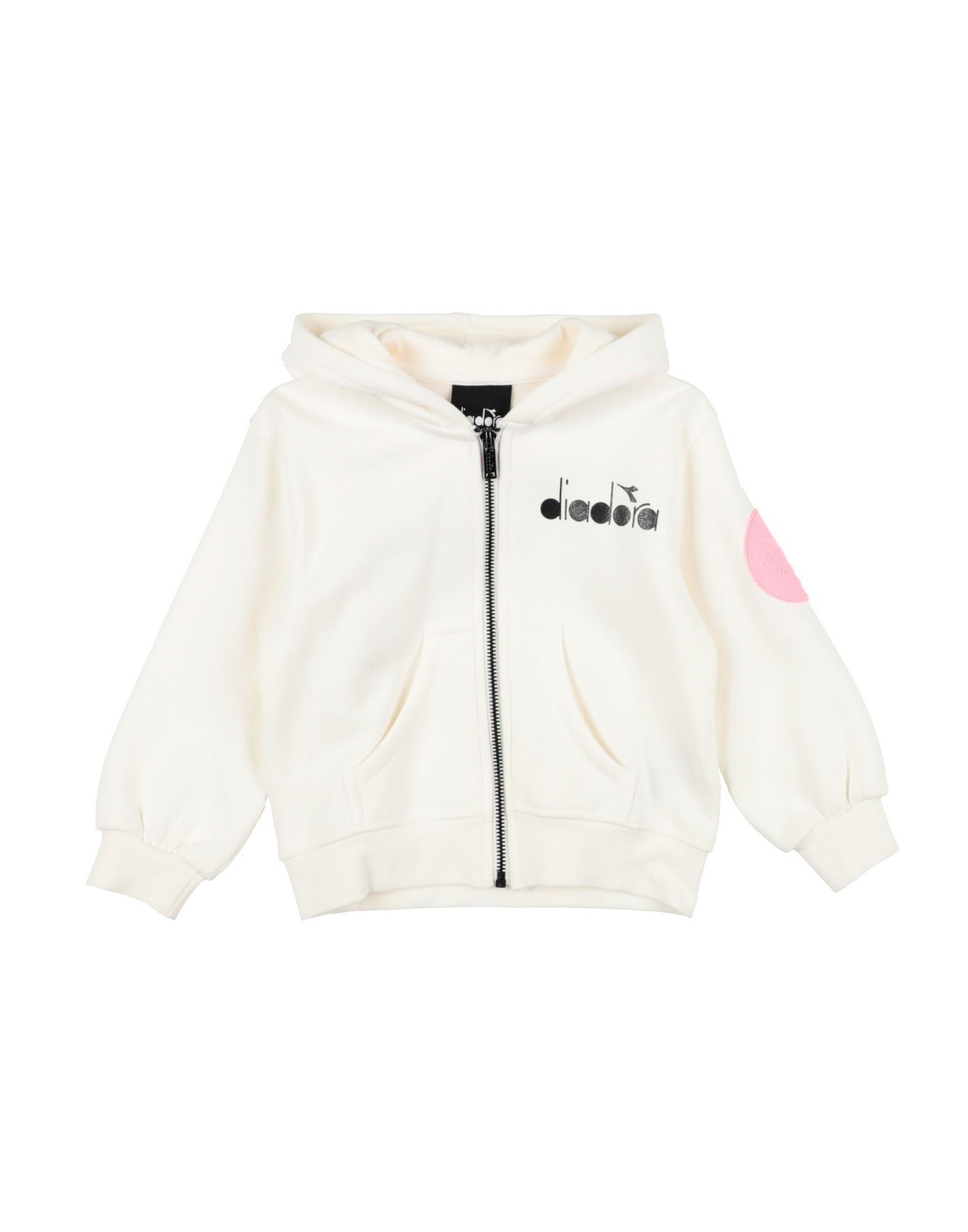 DIADORA Sweatshirt Kinder Elfenbein von DIADORA