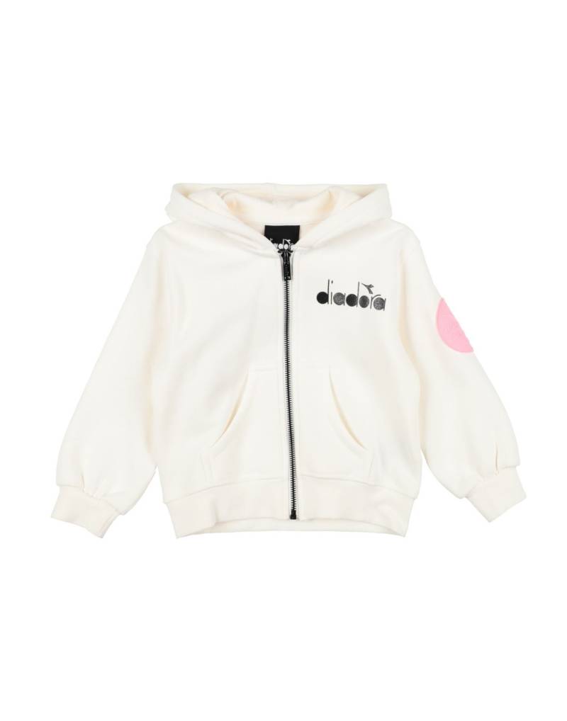 DIADORA Sweatshirt Kinder Elfenbein von DIADORA