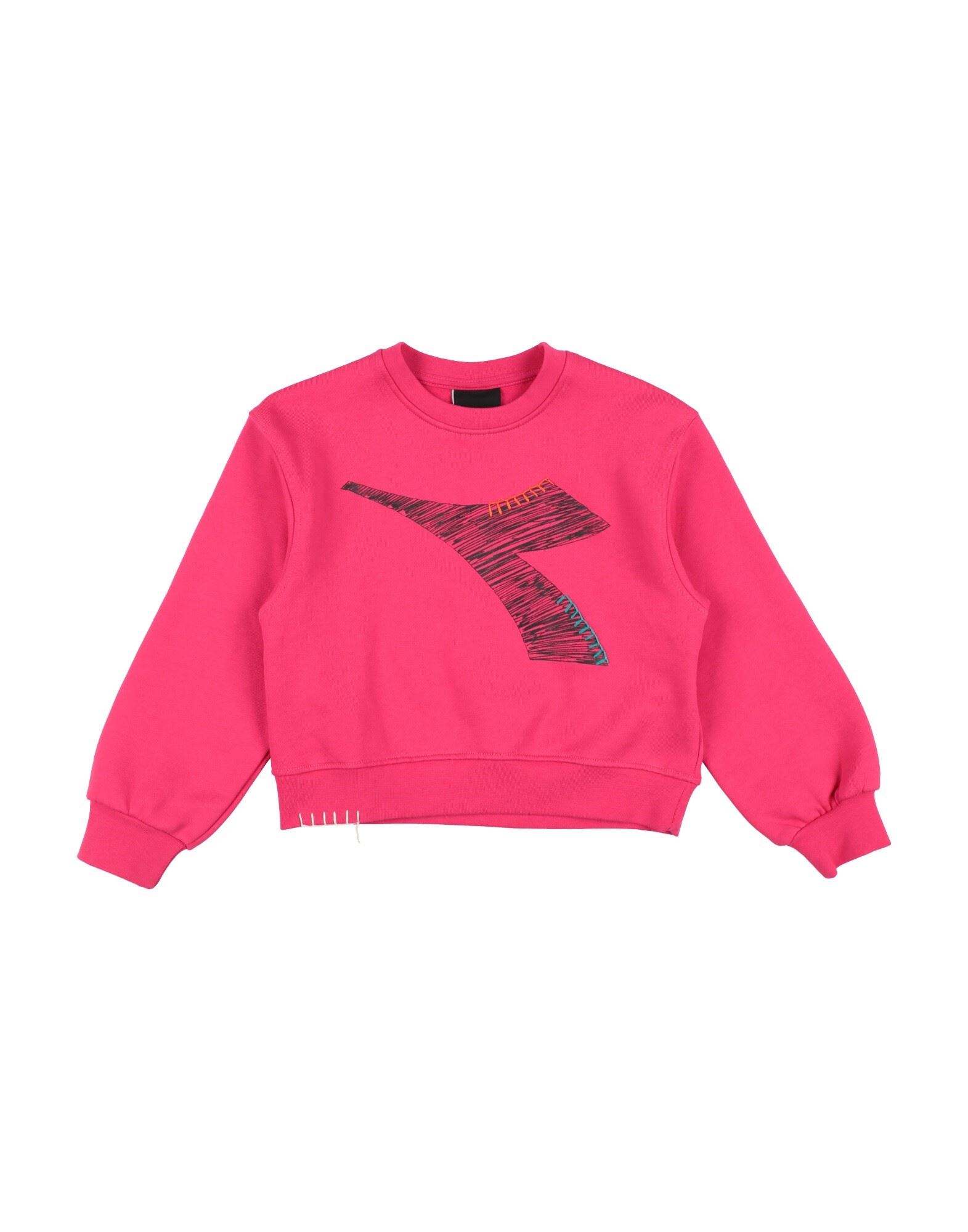 DIADORA Sweatshirt Kinder Fuchsia von DIADORA